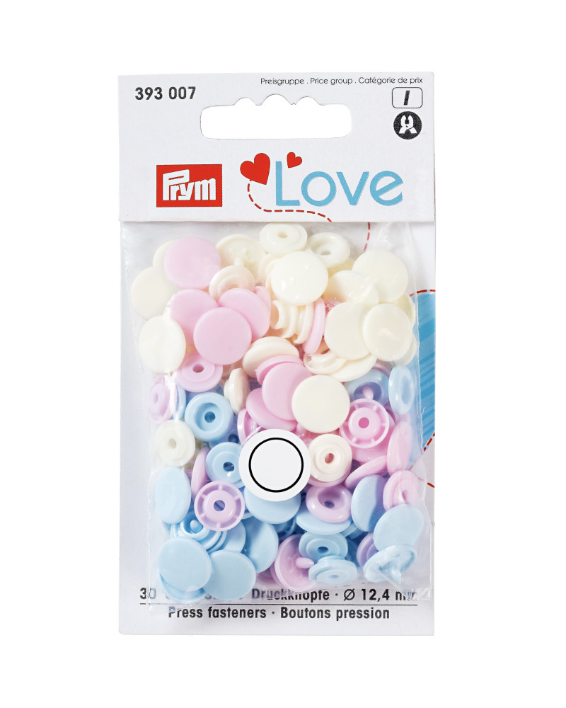Trykknapper Prym 12,4 mm -...