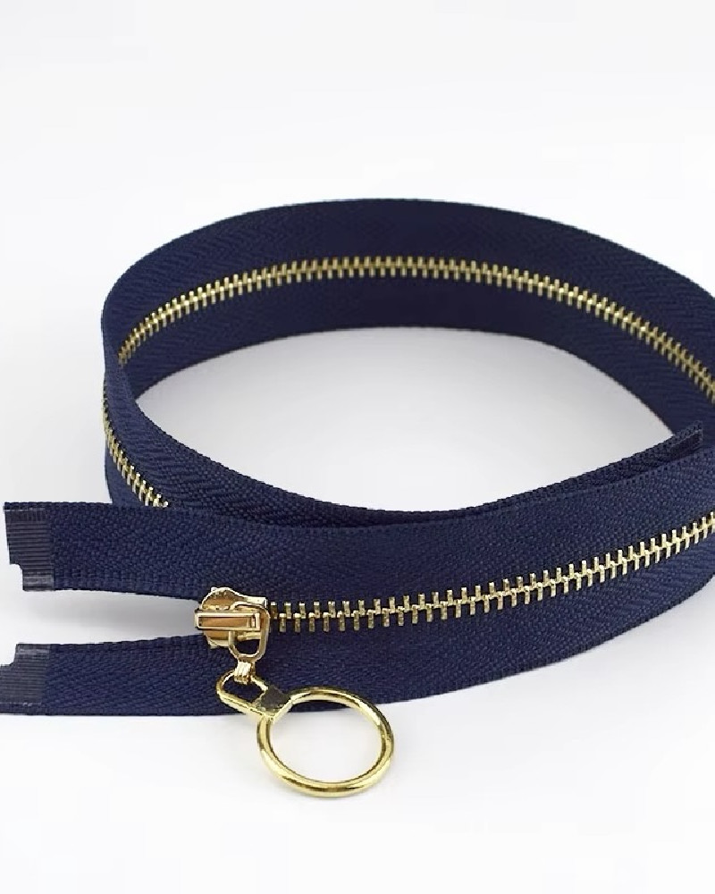 Lynlås med ring "guld"...