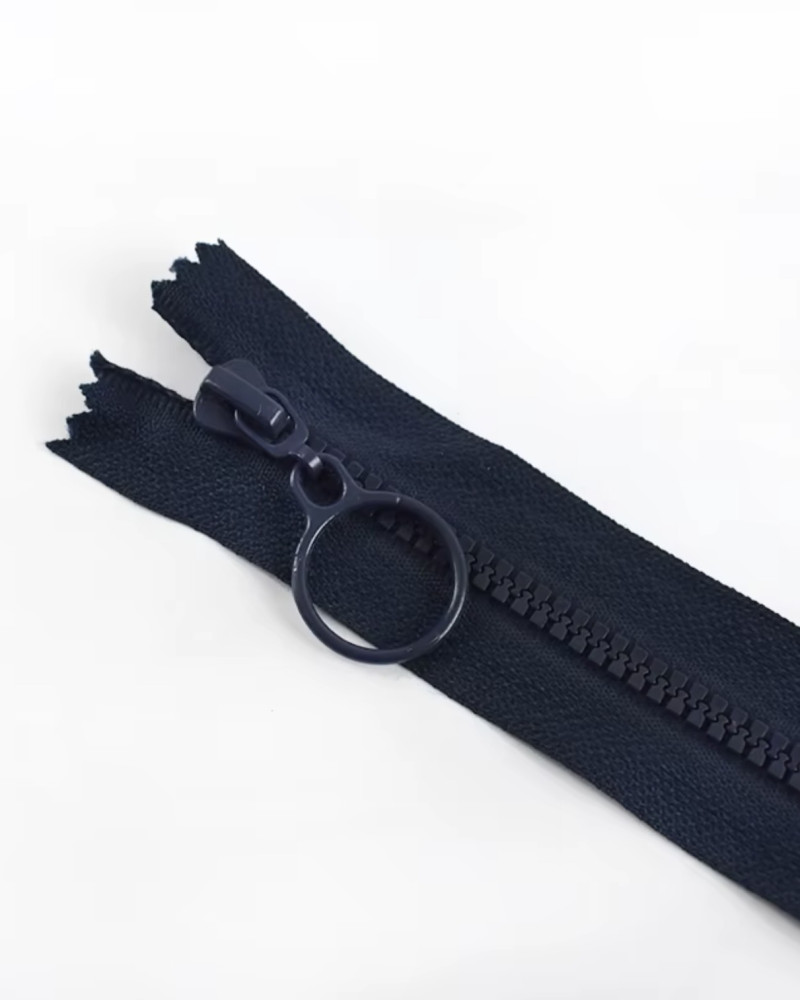 Zipper closed-end - navy...
