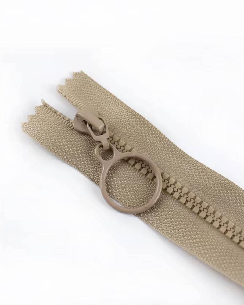 Zipper closed-end - beige...