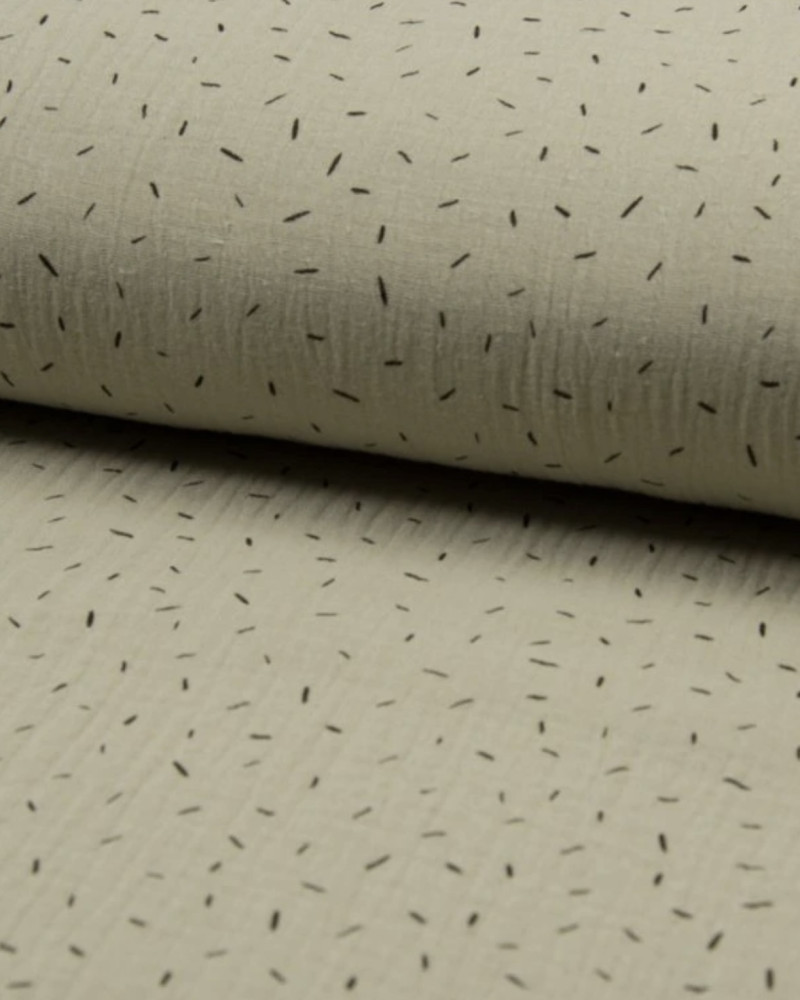 Muslin double gauze with...