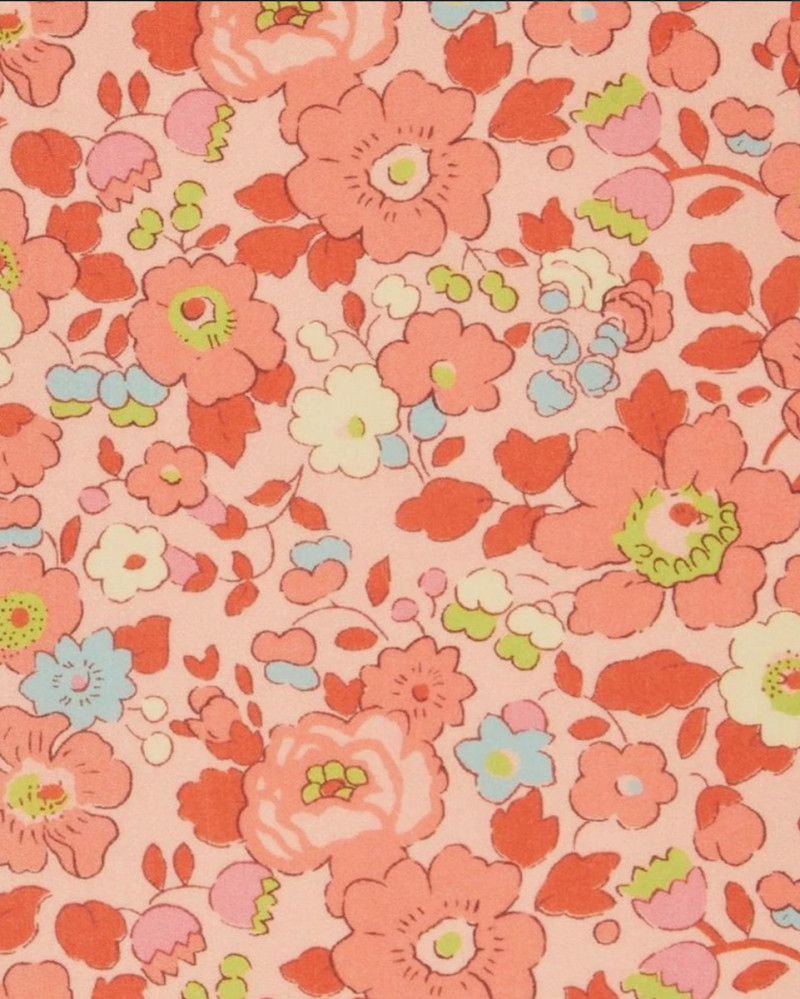 Betsy Liberty Fabrics, peach