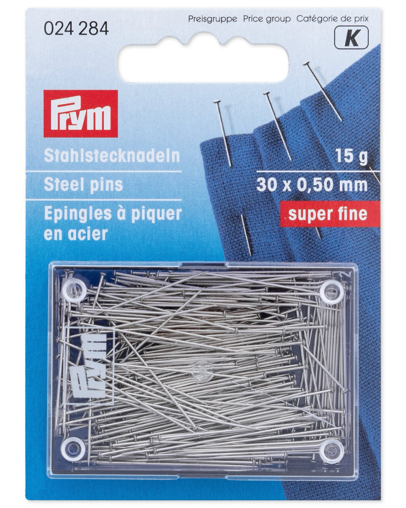 Knappenåle Prym 30 X 0,50...