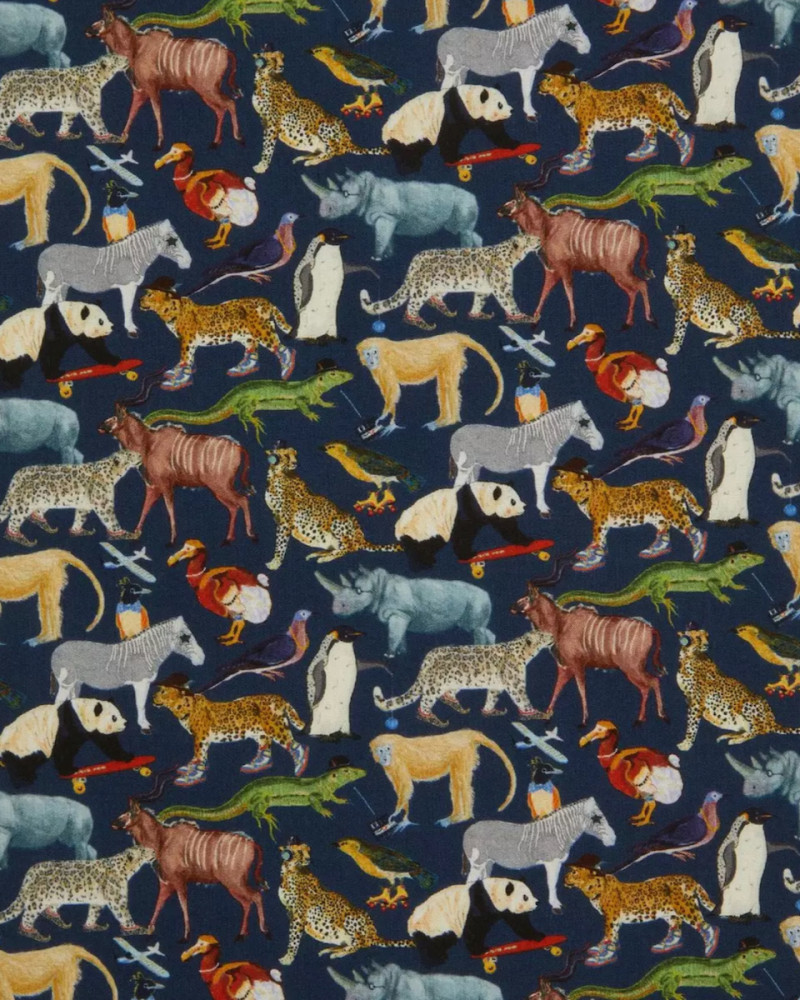 Quey 2 Liberty Fabrics - blue