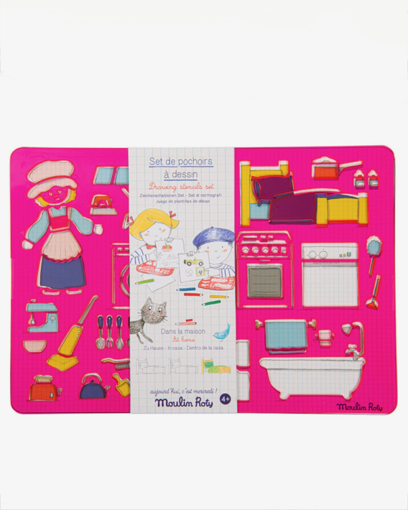 Stencils set Moulin Roty -...