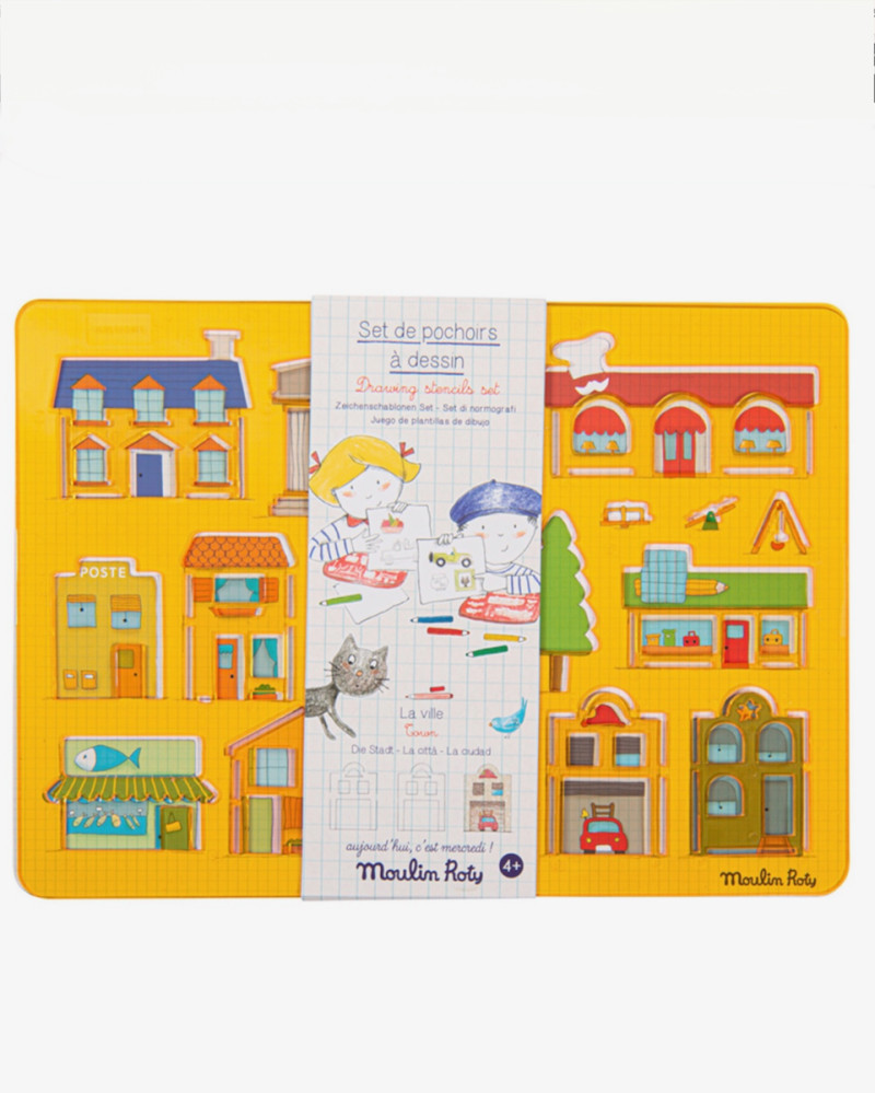 Stencils set Moulin Roty -...