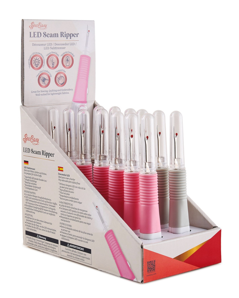 Seam ripper with LED light