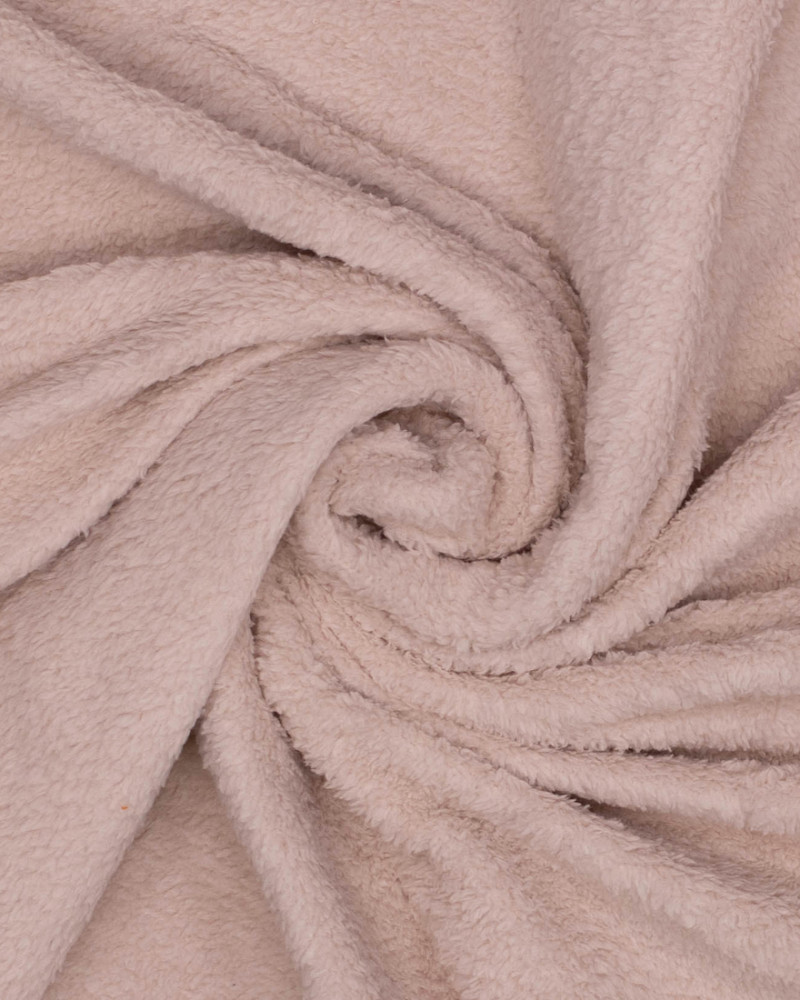 Fibremood fake fur - rosa/grå