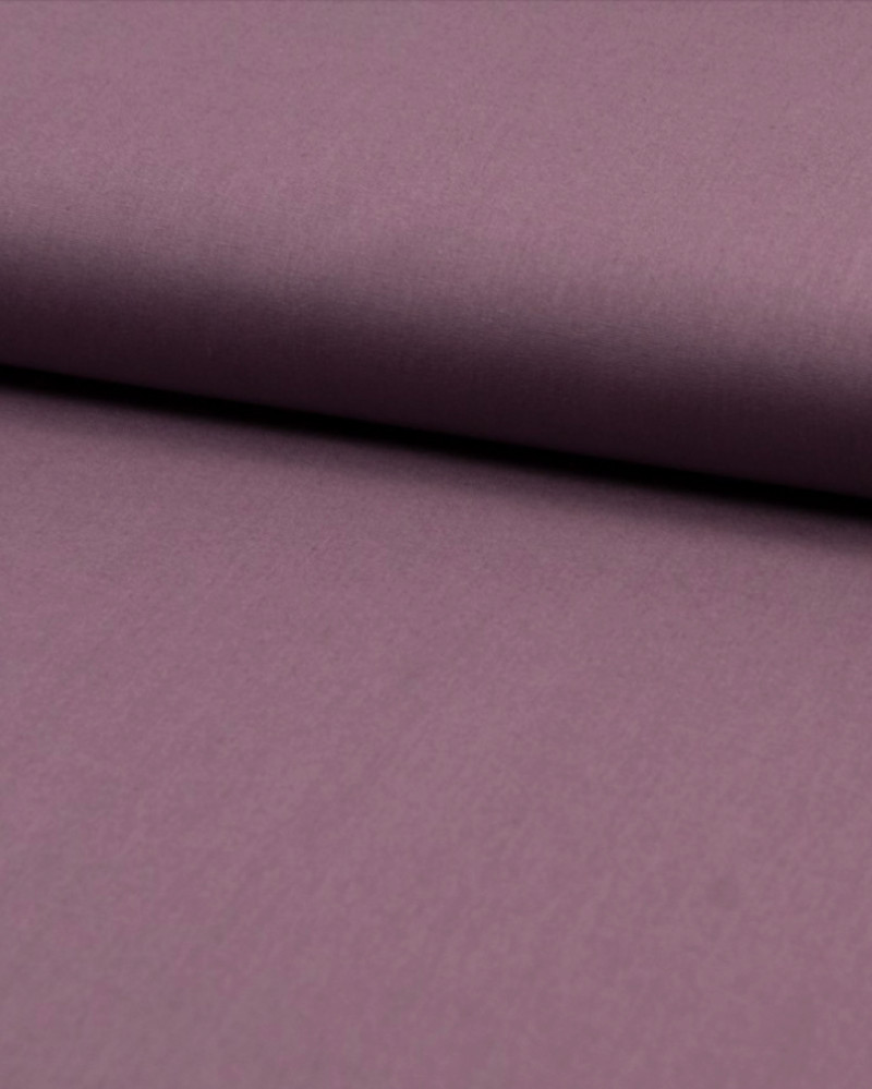 Organic cotton poplin - mauve