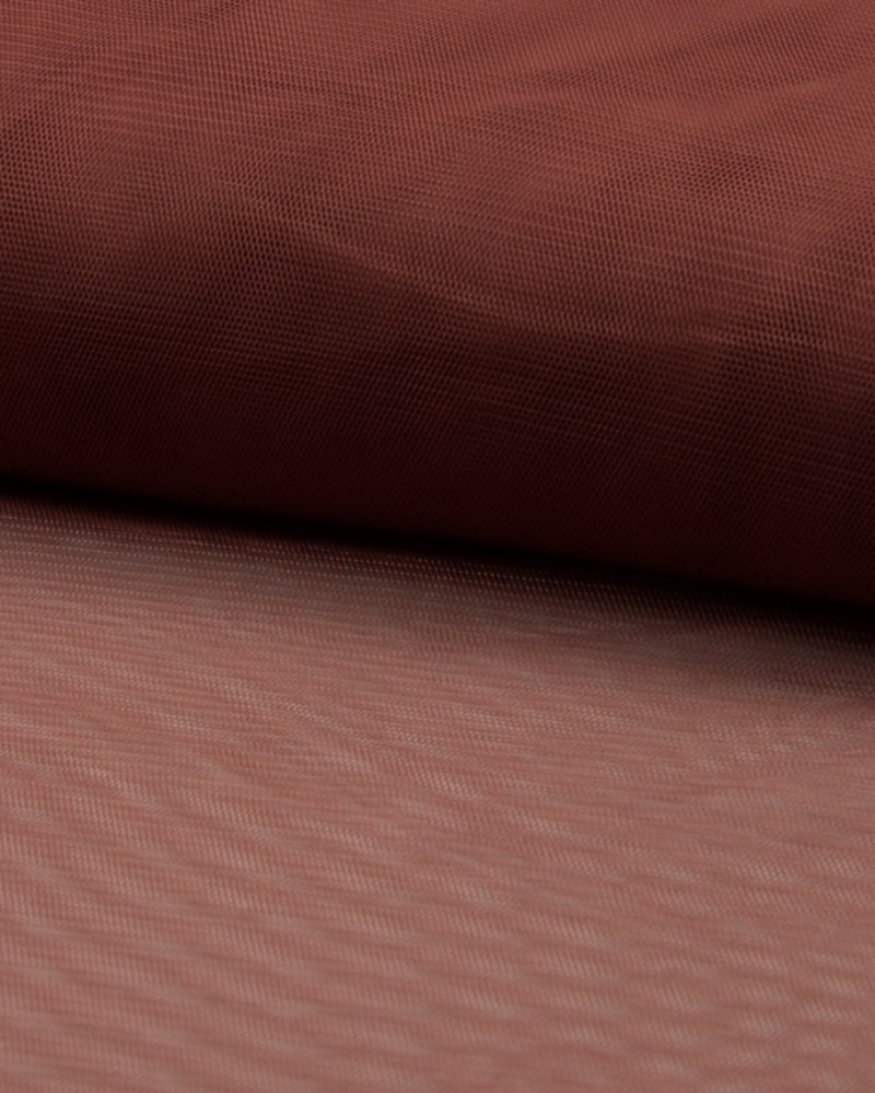 Soft tulle - terra