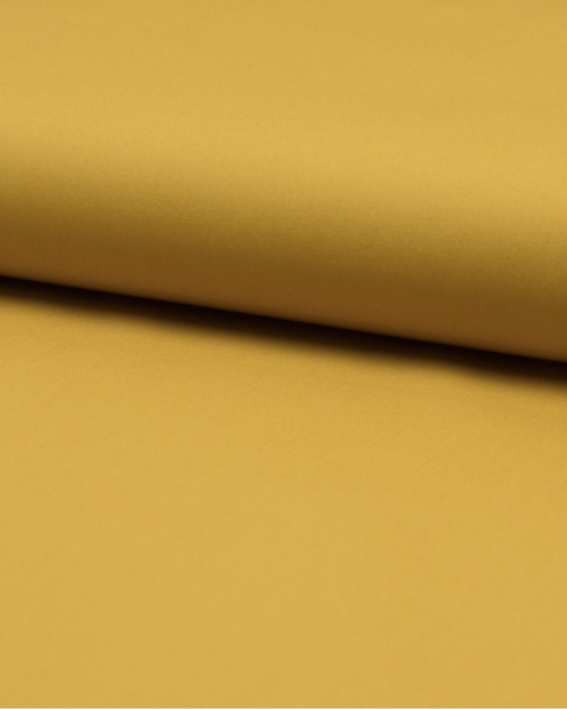 Cotton poplin - okker