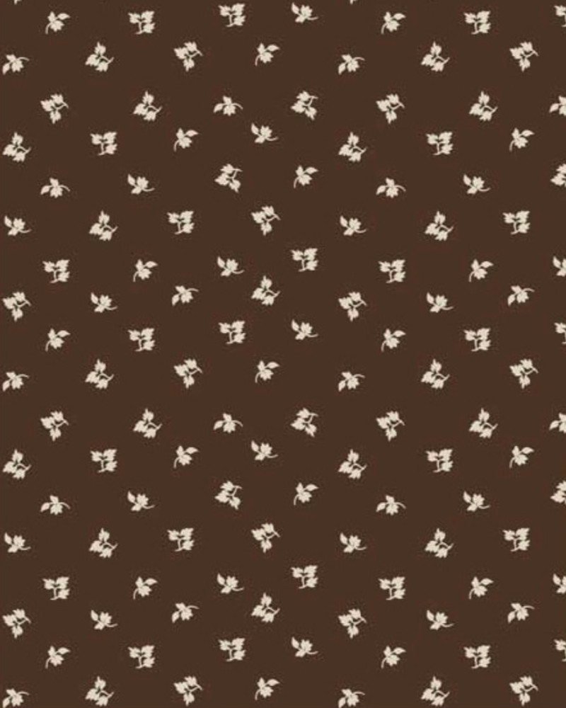 Patchwork bomuld Nellie - brun