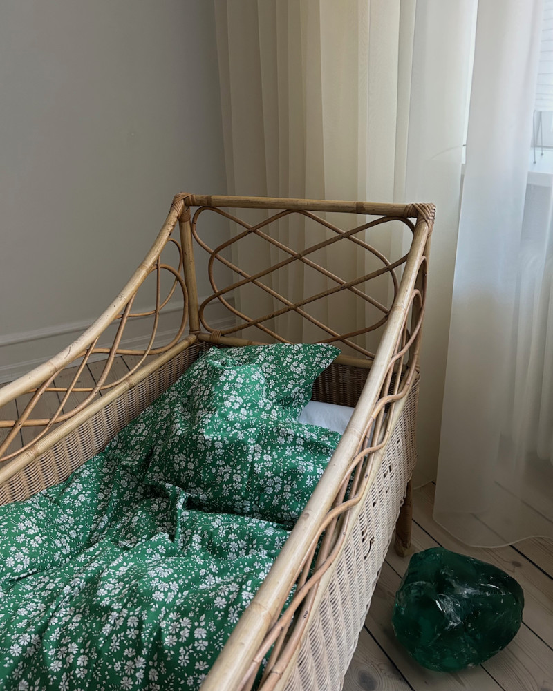 Baby bedlinen made with...