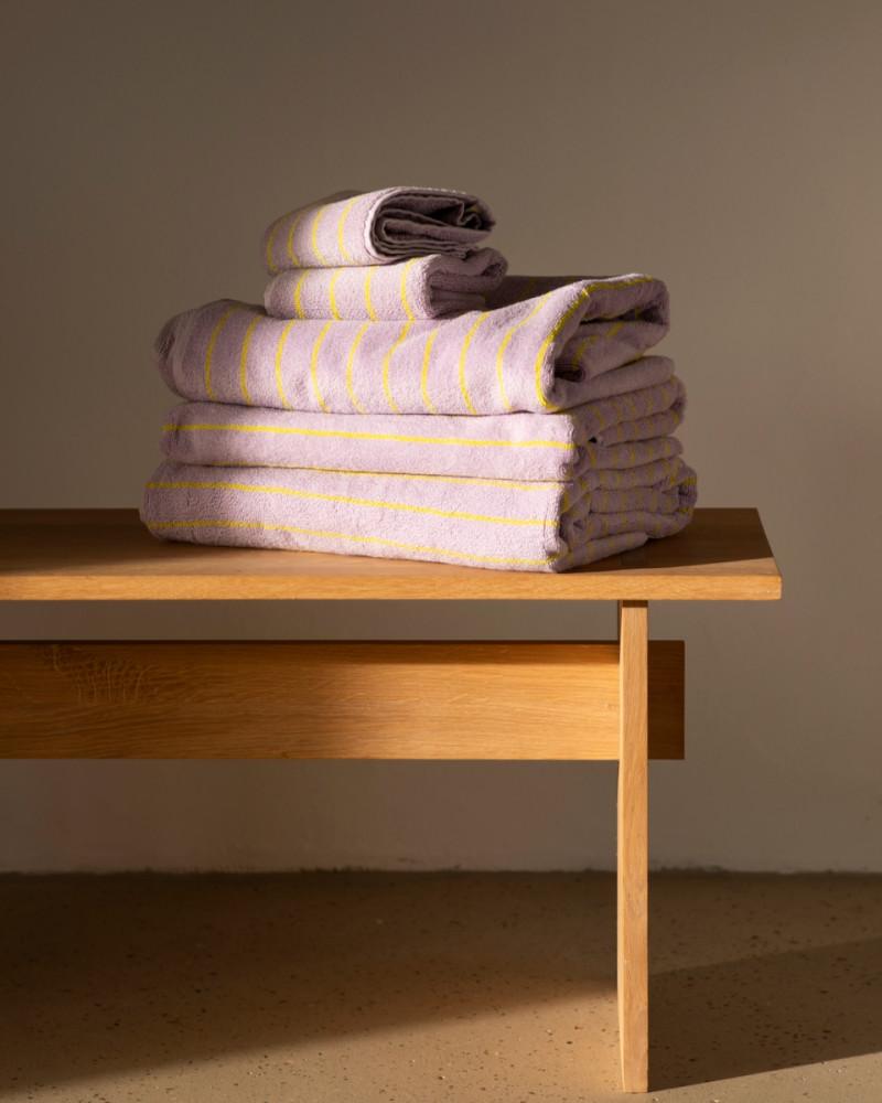 Striped bath towel from...
