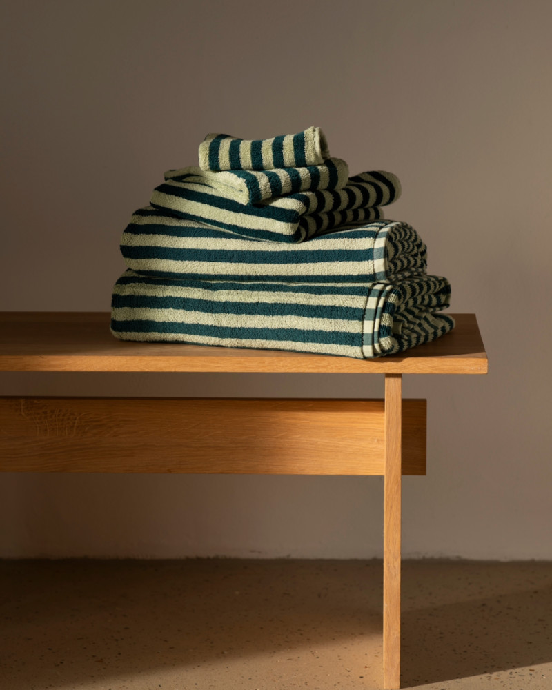 Striped bath towel from...