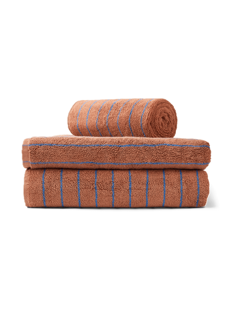 Striped towel from Bongusta...