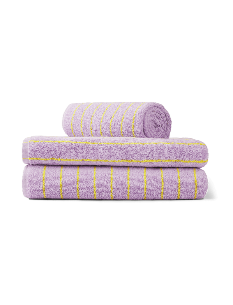 Striped towel from Bongusta...