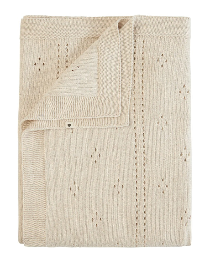 Babytæppe i økologisk...