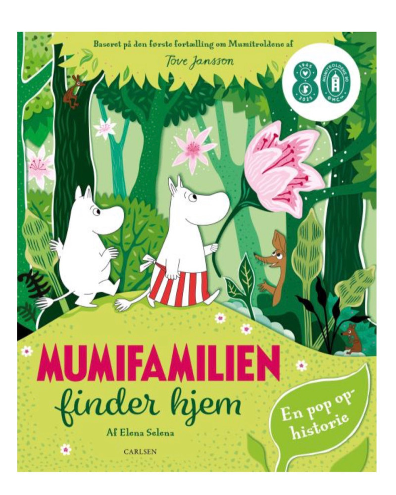 Bog "Mumifamilien finder hjem"