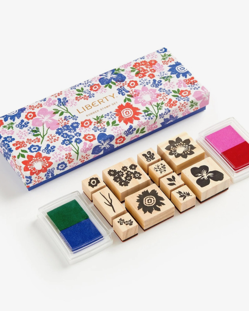 Rubber stamp set Liberty