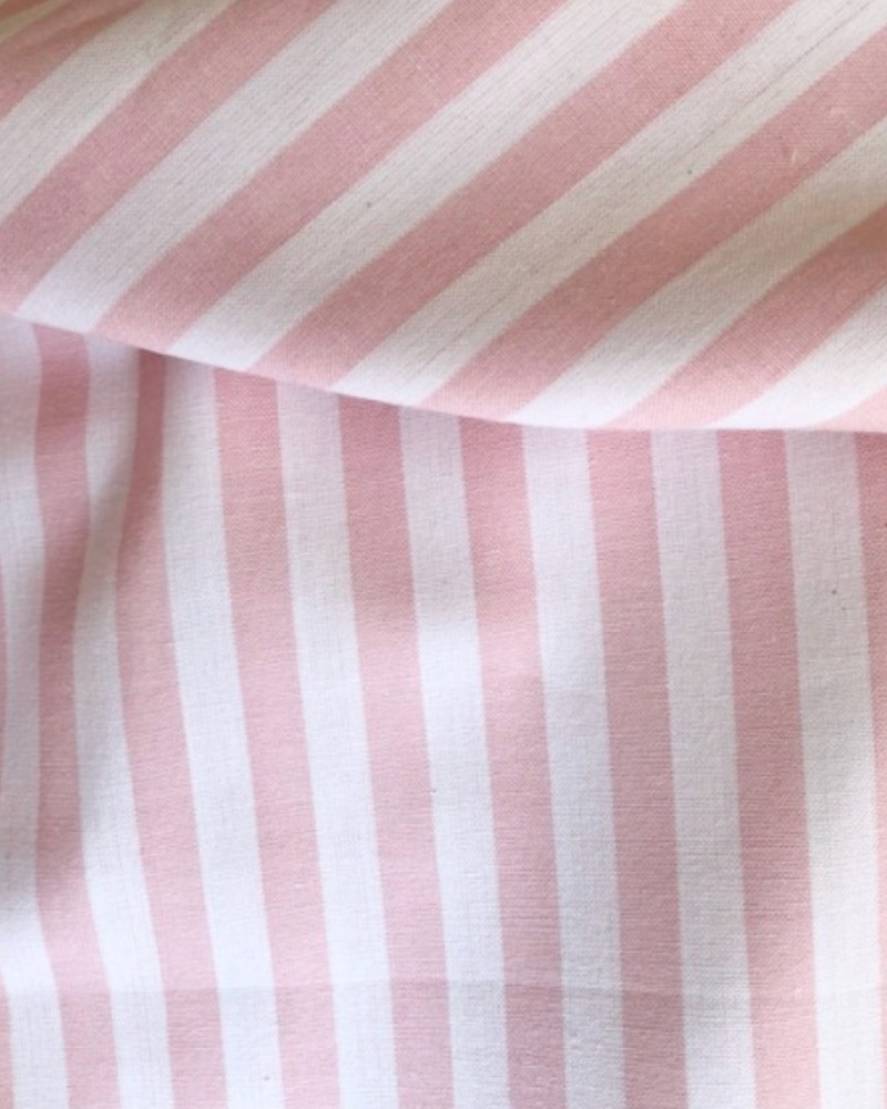 Bomuld med striber -...