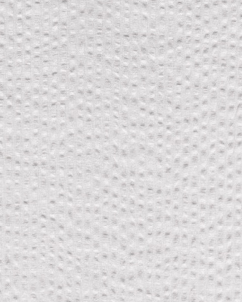 Bæk-og-bølge stof - hvid