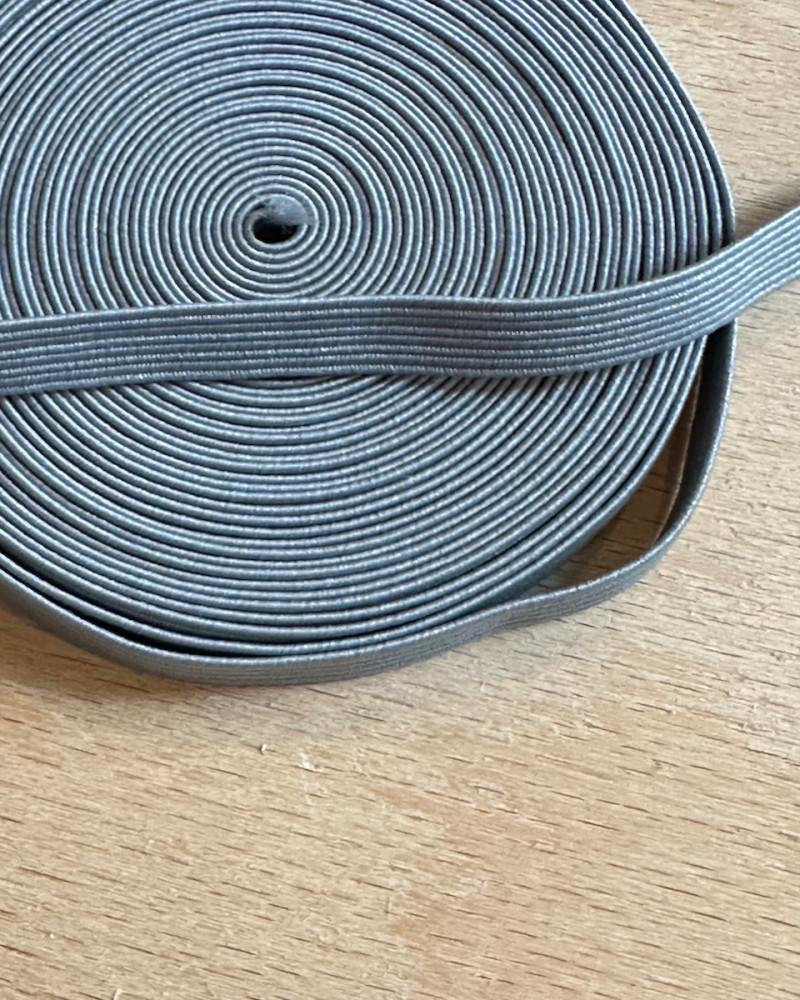 Colored elastic 7 mm - beige