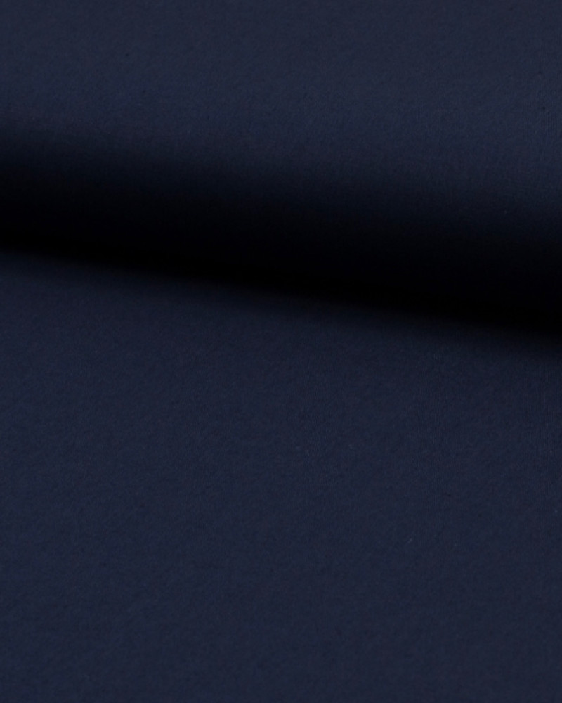 Cotton Lux poplin - navy blue