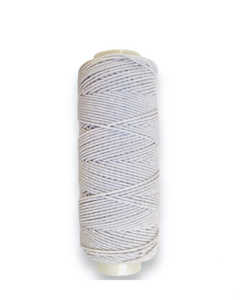 Elastic thread - white