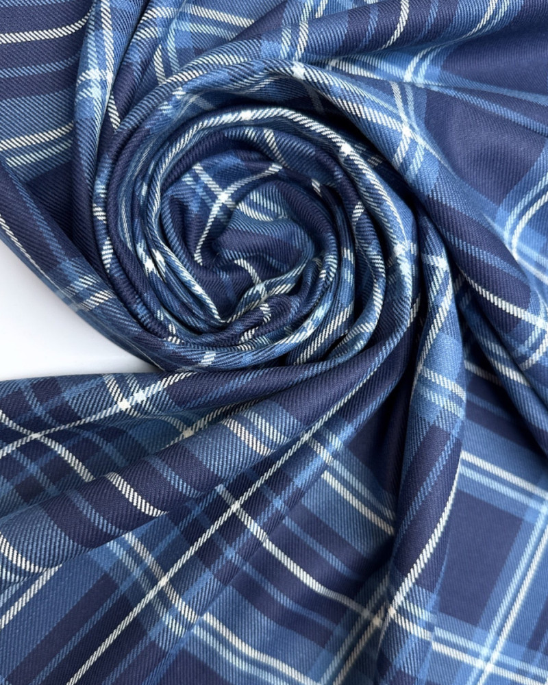 Deadstock tweed bomuld -...