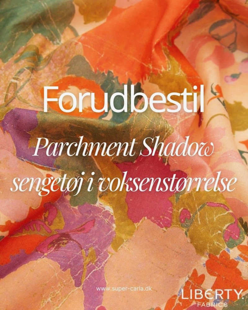 FORUDBESTIL voksensengetøj...