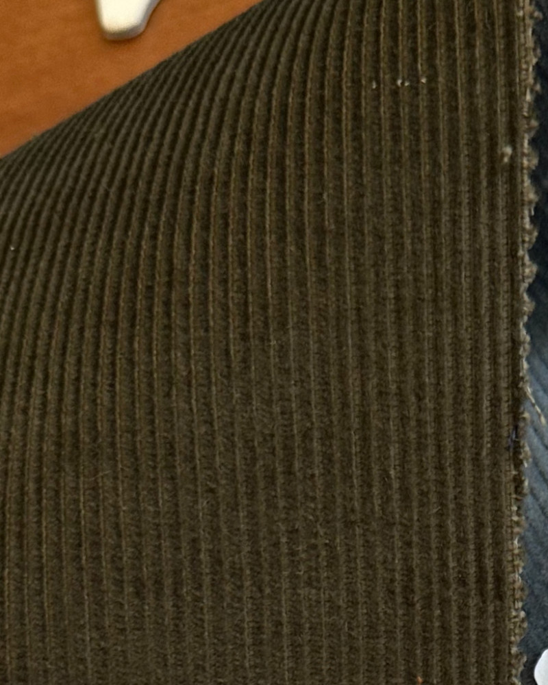 Deadstock cord - olive green