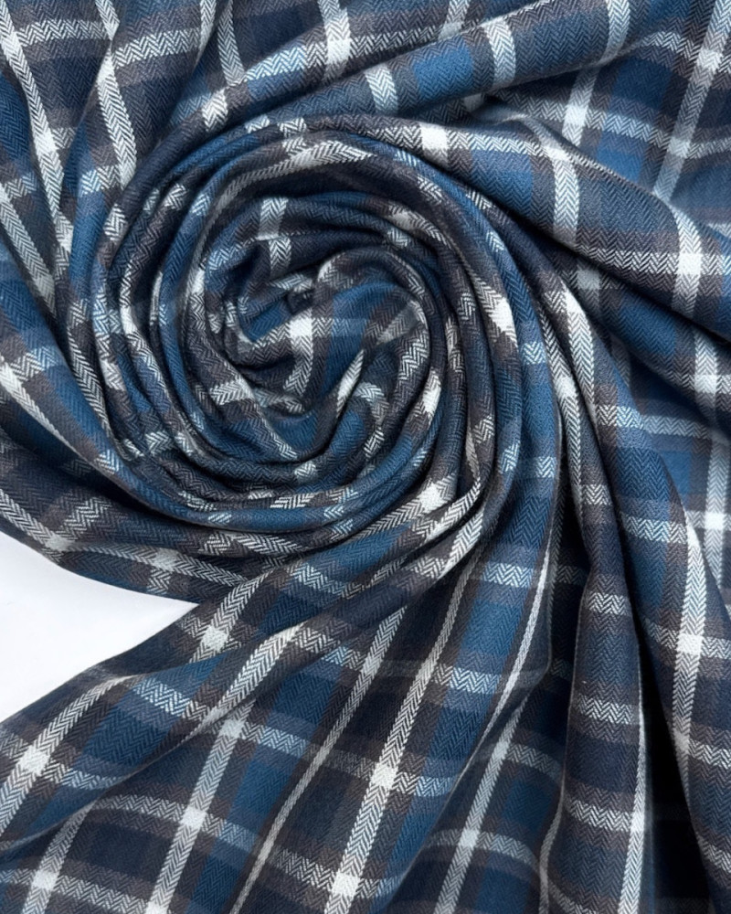 Deadstock tweed bomuld -...