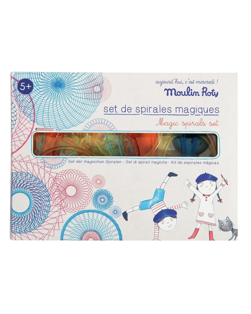 Tegnespiraler fra Moulin Roty