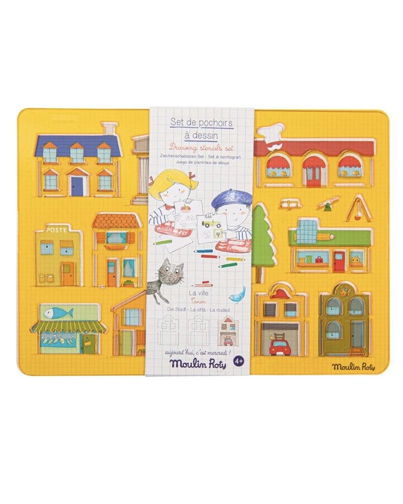 Stencils set Moulin Roty -...