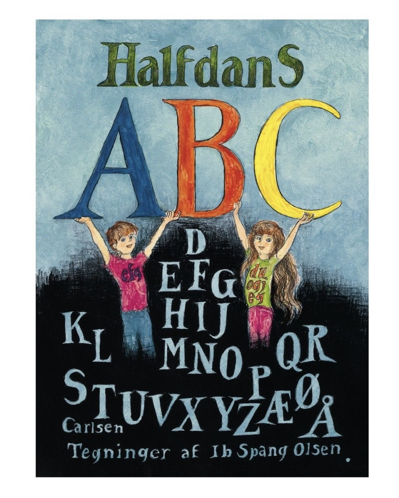 Bog "Halfdans ABC"...