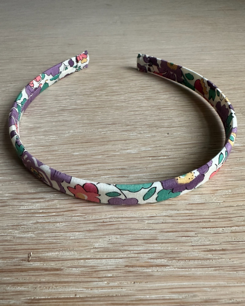 Headband made with Liberty...