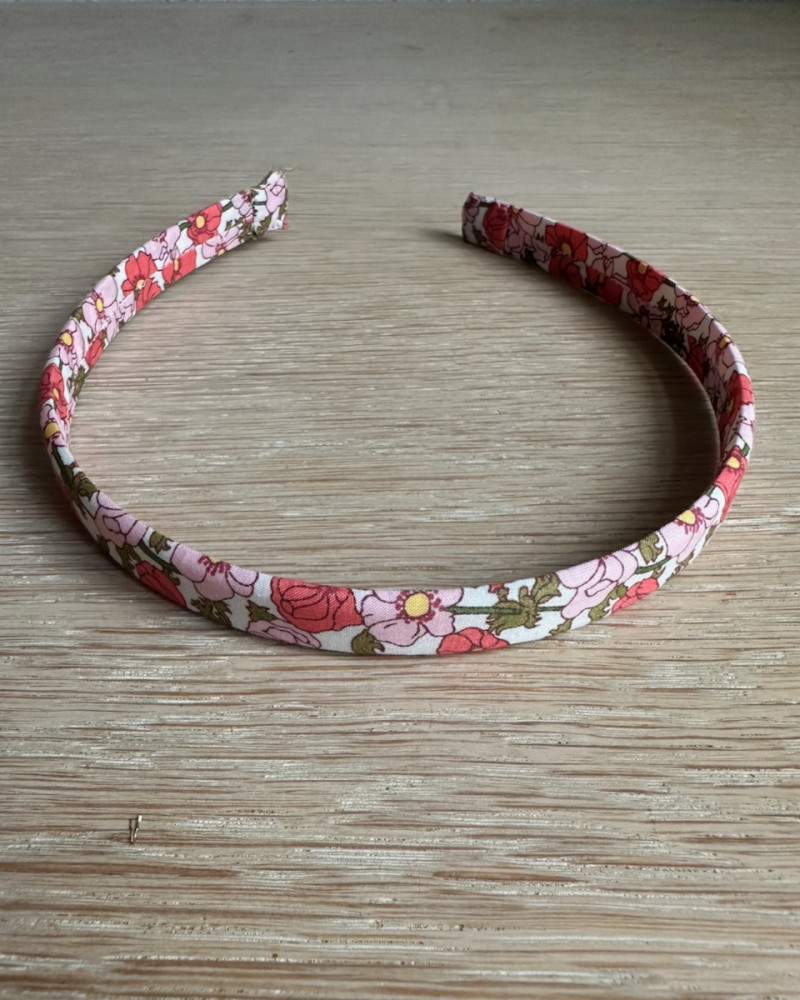 Headband made with Liberty...