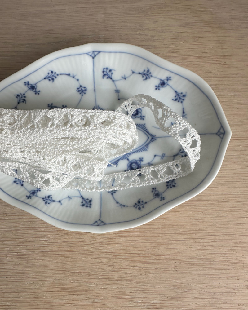 Kniplet mellemværk bånd 1,5...