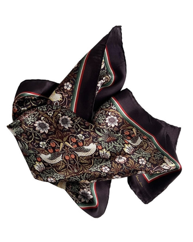 William Morris silk scarf...