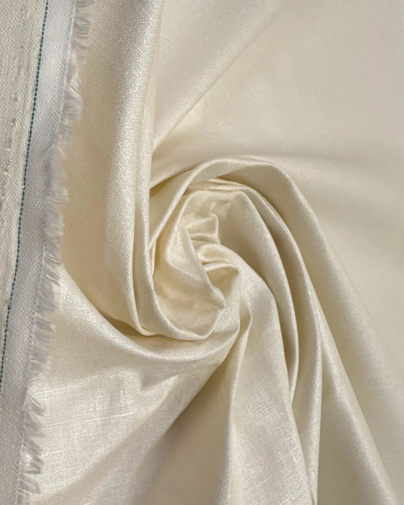 Deadstock linen coated - ecru