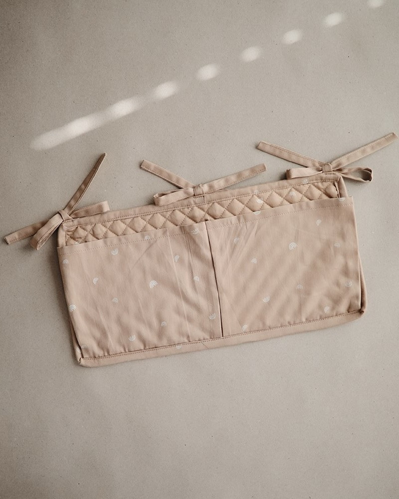 Crib pocket Mushie - rainbow