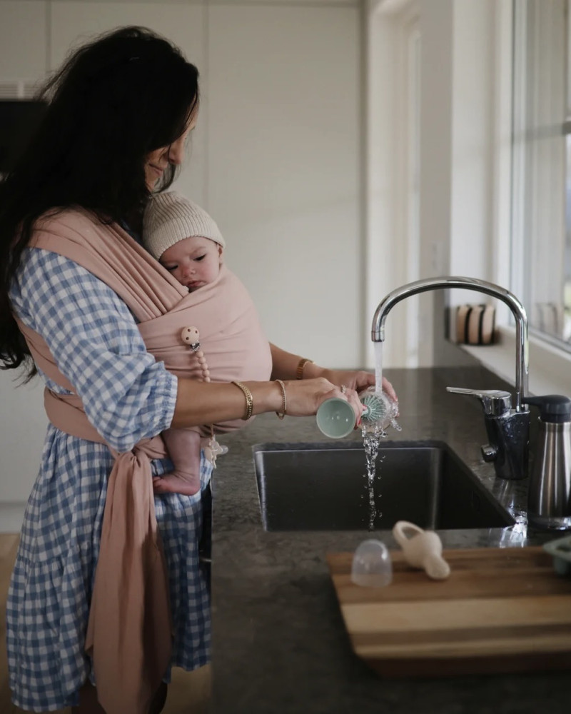 Økologisk babyvikle Mushie...