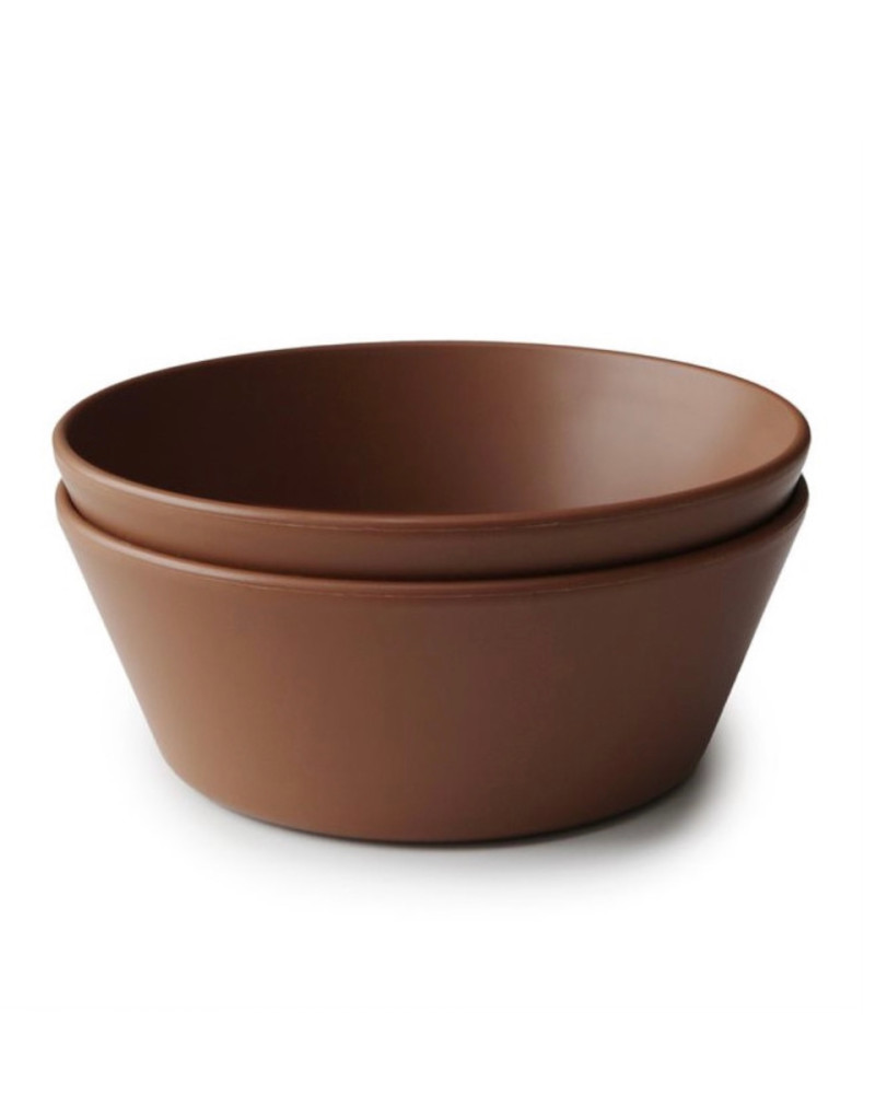 2 stk. Skåle Mushie - caramel