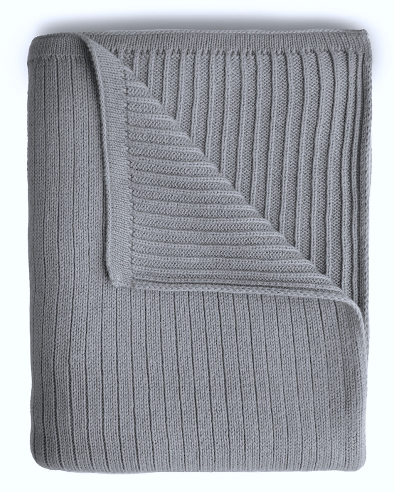 Knitted baby blanket Mushie...