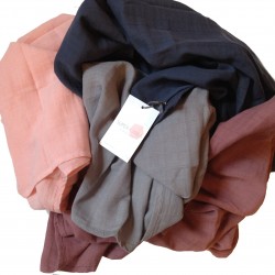 Ensfarvede stofbleer, flere farver