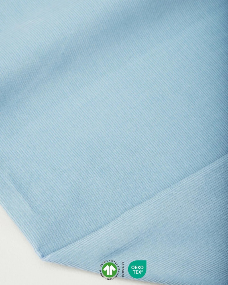 Organic needlecord fabric -...