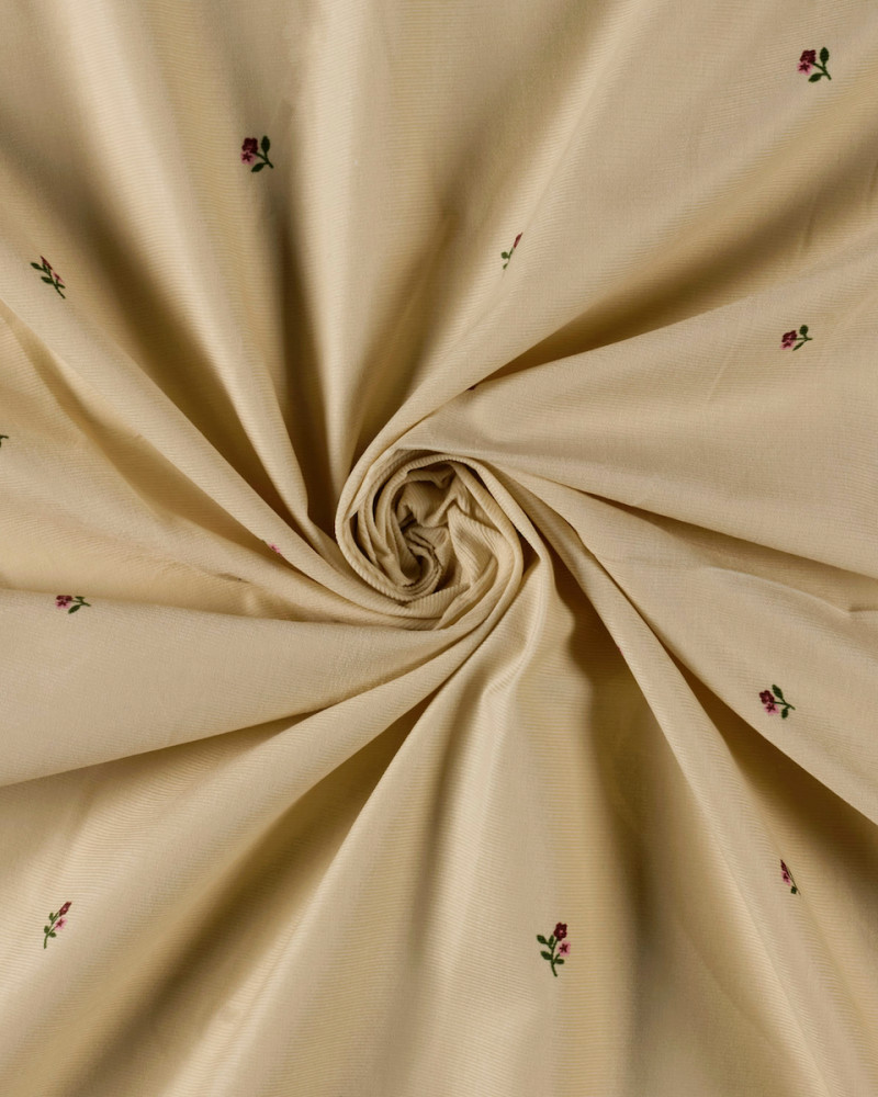 Corduroy fabric 21W - beige...