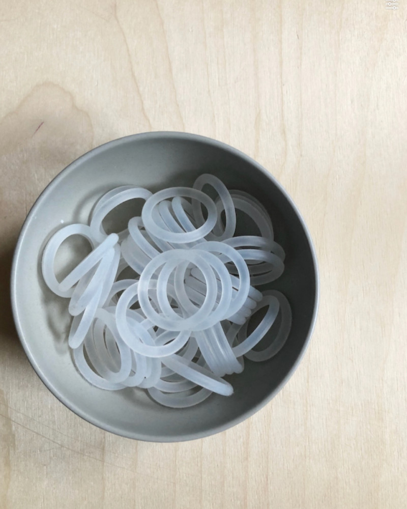 O-ring for pacifier Clip