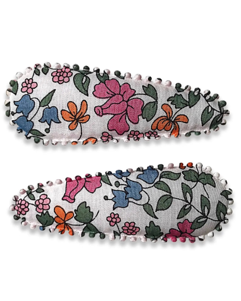2 hairclips with Liberty...